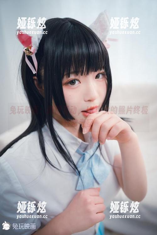兔玩映画：原图互动，JK少女的照片终极日常考察