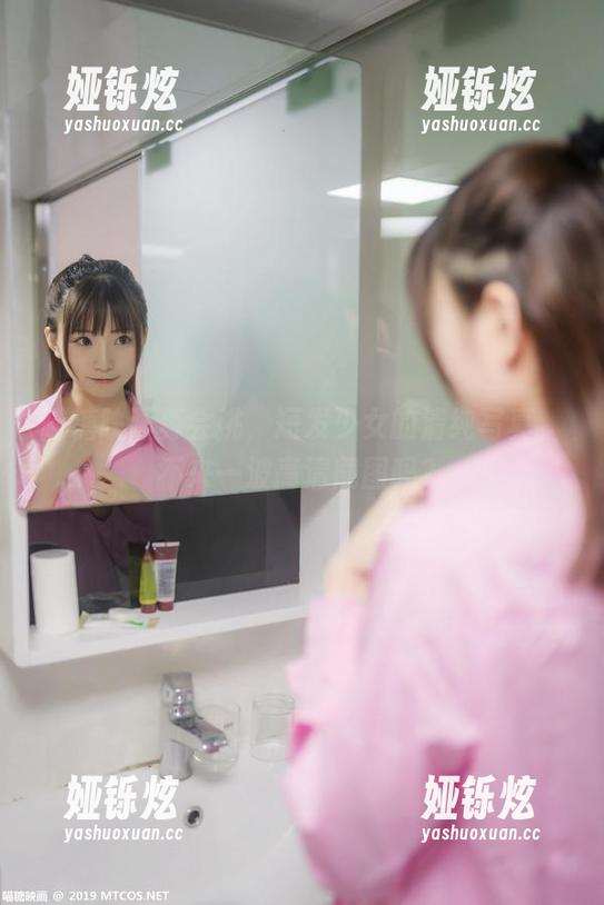 喵糖映画真会挑，短发少女的清纯写真，不来一波高清截图吗？