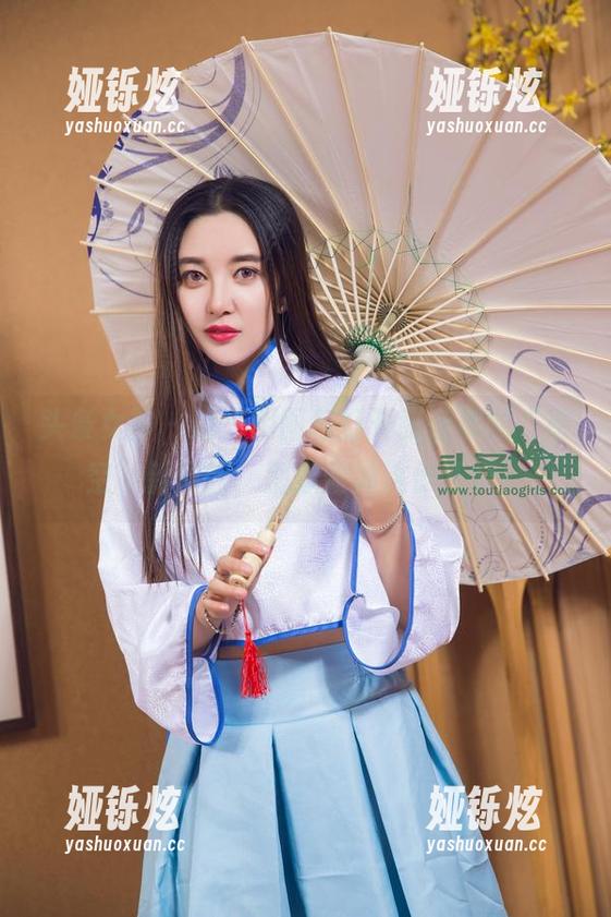 头条女神 - 呐，用图包打开张蓝欣的“镂空”新局面，别想删掉这份资料！