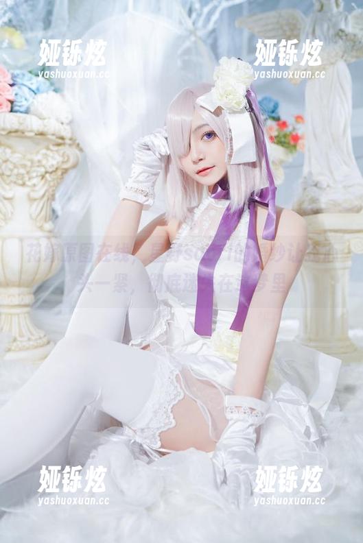 花嫁原图在线，星野saori的婚纱让我心头一紧，彻底迷失在这梦里