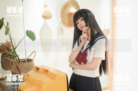 在高清的和服世界里，爆机少女喵小吉变得特别诱人。