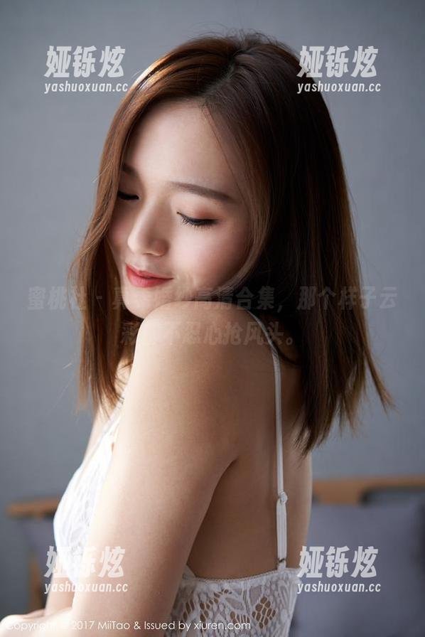 蜜桃社 - 真希婚纱高清合集，那个样子云彩都不忍心抢风头。