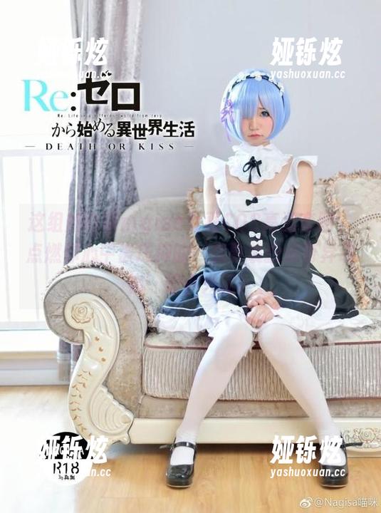 这组魔物喵nigisa女巫COS高清套图，点燃你心中被压抑的‘想要装扮成奇异动物’的小火花！